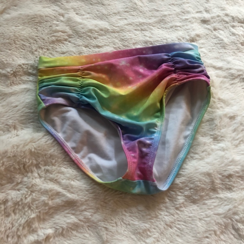 Rainbow swimsuit bottoms
